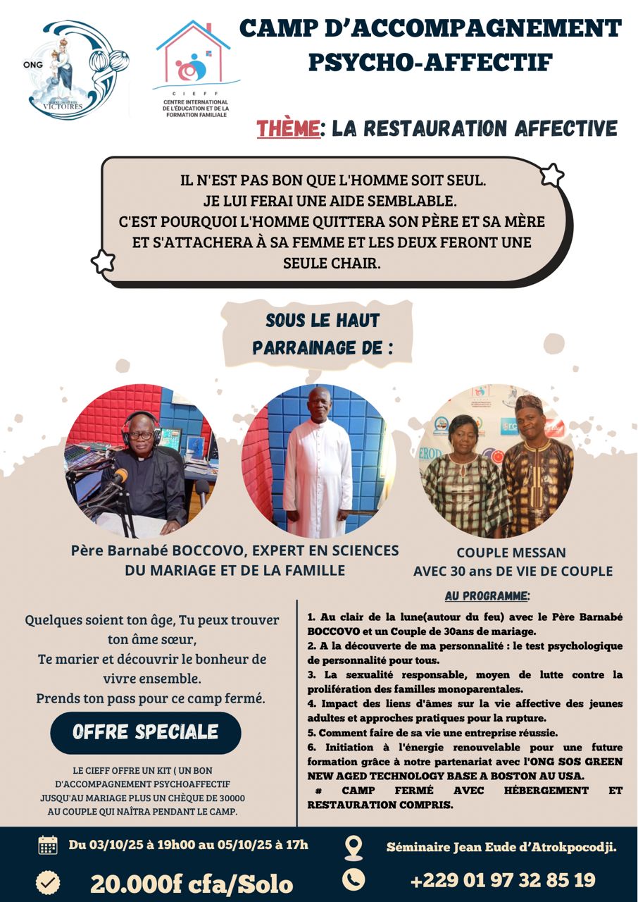 Camp d'accompagnement syco affective 